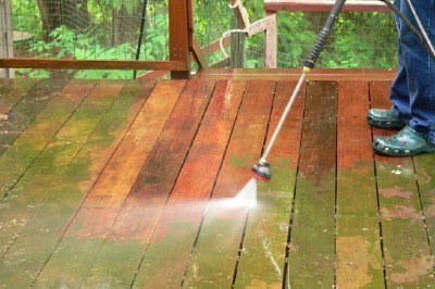 commercial pressure washing